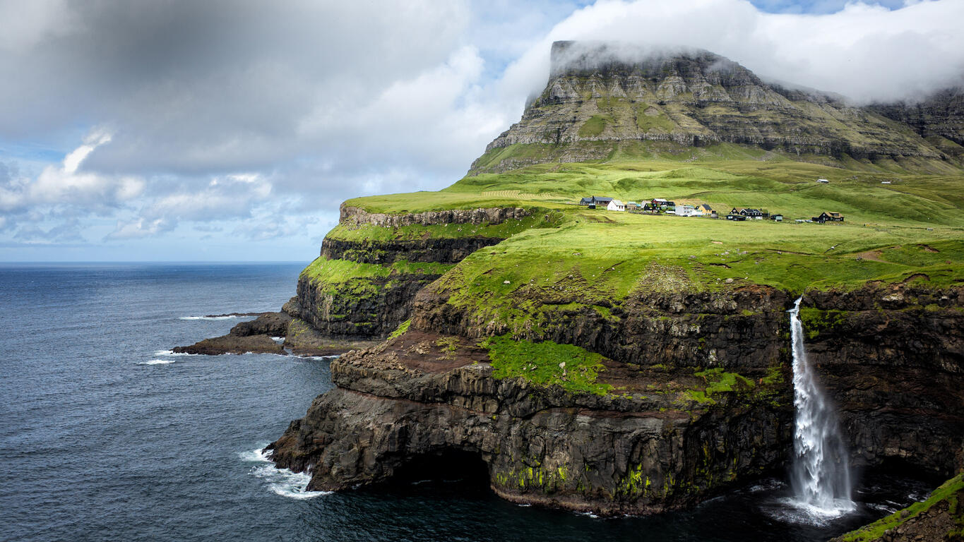 Gåsdalen, Färöarna. Foto: Istock