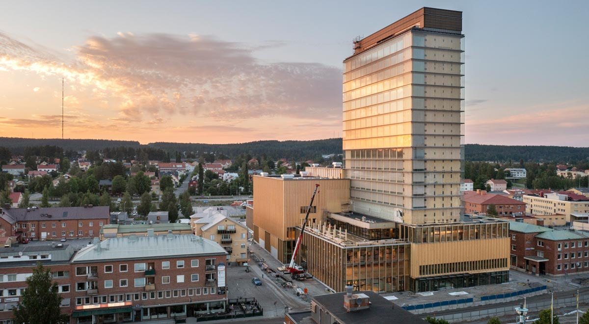 Skellefteås nya kulturhus. Foto: Patrick Degerman