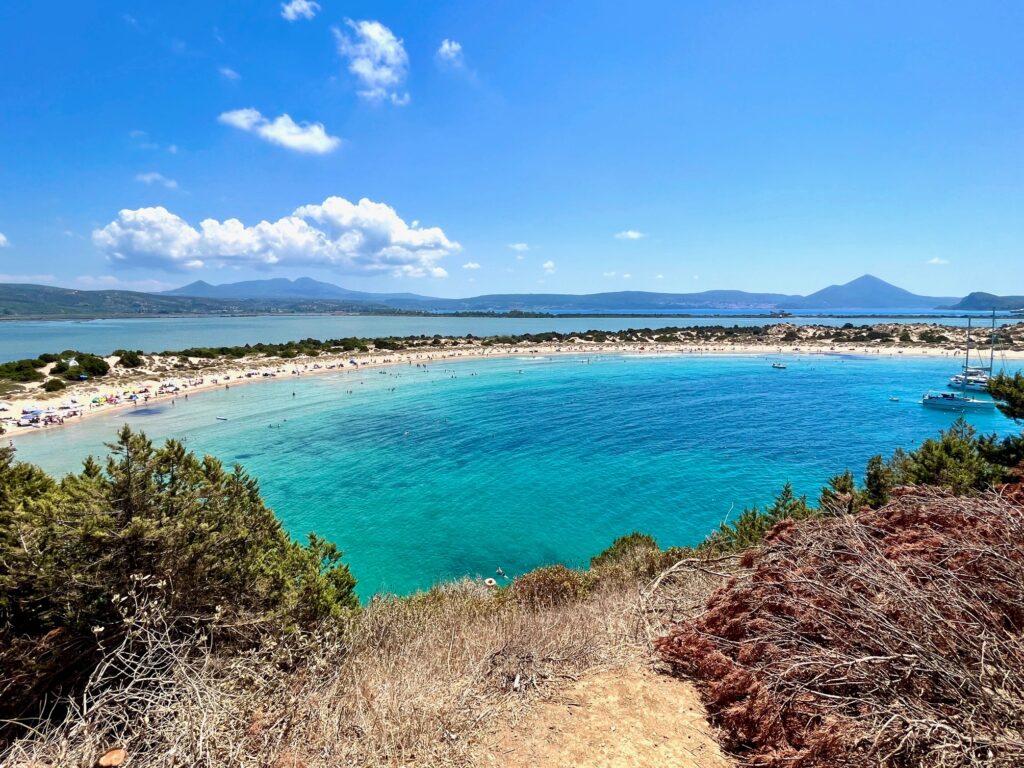 Voidokiliastranden på Peloponnesos.