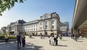 Viusionsbild av framtida nyrenoverade Stockholm central