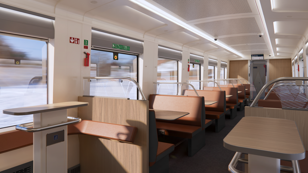 Restaurangvagn på nattåg